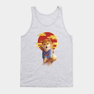 Samurai Shiba Tank Top